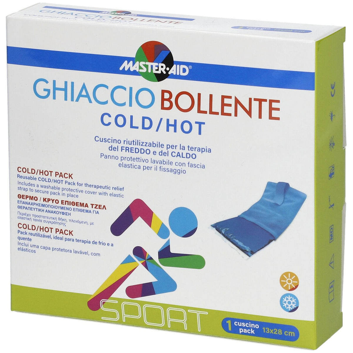 Master Aid Sport ghiaccio istantaneo 2 buste