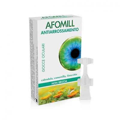 Afomill Antiarrossamento Gocce Oculari 10 Contenitori Monodose - Parafarmacia corradini