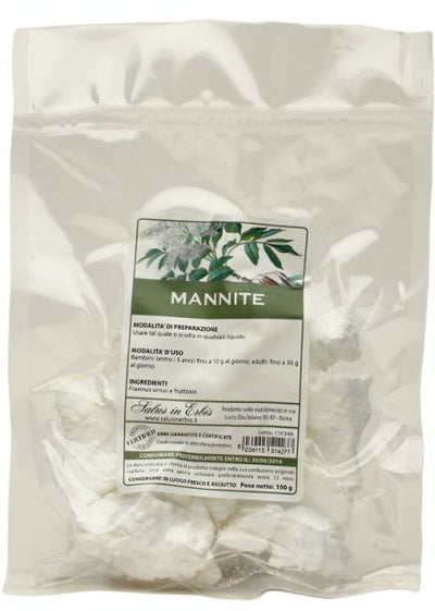 SALUS IN ERBIS - Mannite - cannoli 100 g - Parafarmacia corradini