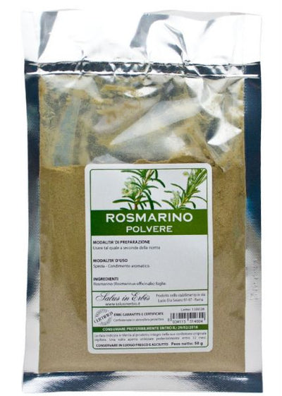 SALUS IN ERBIS - Rosmarino - foglie - polvere 50 g - Parafarmacia corradini