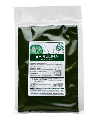 SALUS IN ERBIS - Spirulina - alga - polvere 100 g - Parafarmacia corradini