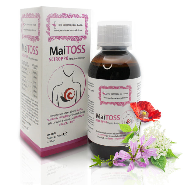 Dr. Corradini® MaiToss Sciroppo Tosse a base di Bava di Lumaca - 200ml