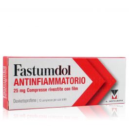 Fastumdol Antinfiammatorio  - 25mg dexketoprofene 20 cps - Parafarmacia corradini