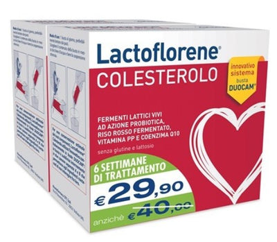 Lactoflorene Colesterolo Bipack 2x20 Buste - Parafarmacia corradini