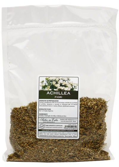 SALUS IN ERBIS - Achillea millefoglie - fiori 100 g - Parafarmacia corradini