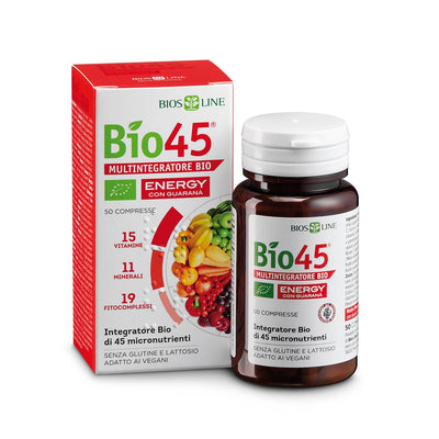 Bio45 Energy con Guaranà - Parafarmacia corradini