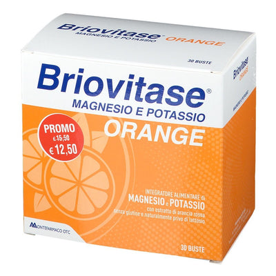 Briovitase Orange Magnesio E Potassio 30 Buste - Parafarmacia corradini