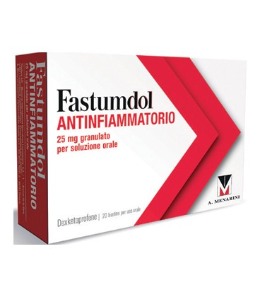 Fastumdol Antinfiammatorio - 20 buste 25mg dexketoprofene - Parafarmacia corradini