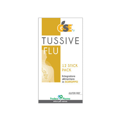 GSE Tussive Flu in stick pack - Parafarmacia corradini