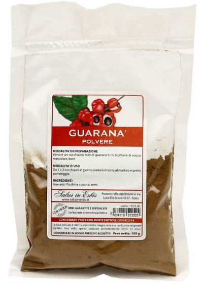 SALUS IN ERBIS - Guaranà - semi -polvere 100 g - Parafarmacia corradini