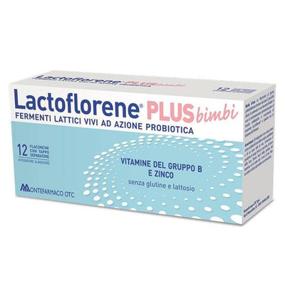 Lactoflorene Plus Bambini 12 Flaconcini - Parafarmacia corradini