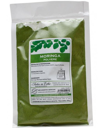 SALUS IN ERBIS - Moringa Oleifera foglie Polvere 100 g - Parafarmacia corradini