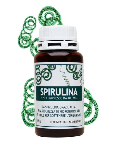 SALUS IN ERBIS - Spirulina 120 compresse da 400 mg - Parafarmacia corradini