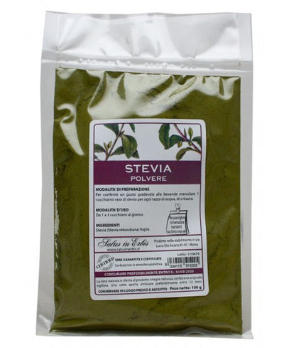 SALUS IN ERBIS - Stevia Foglie polvere 100 g - Parafarmacia corradini