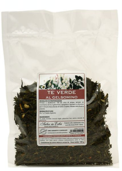 SALUS IN ERBIS - Tè Verde al Gelsomino - 100 g - Parafarmacia corradini