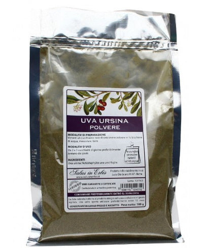 SALUS IN ERBIS - Uva ursina - foglie - polvere 100 g - Parafarmacia corradini